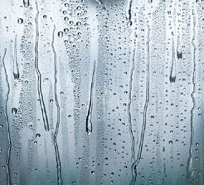 Condensation on a window