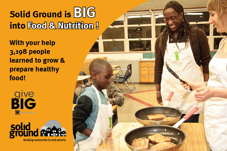 We are BIG into food and nutrition!