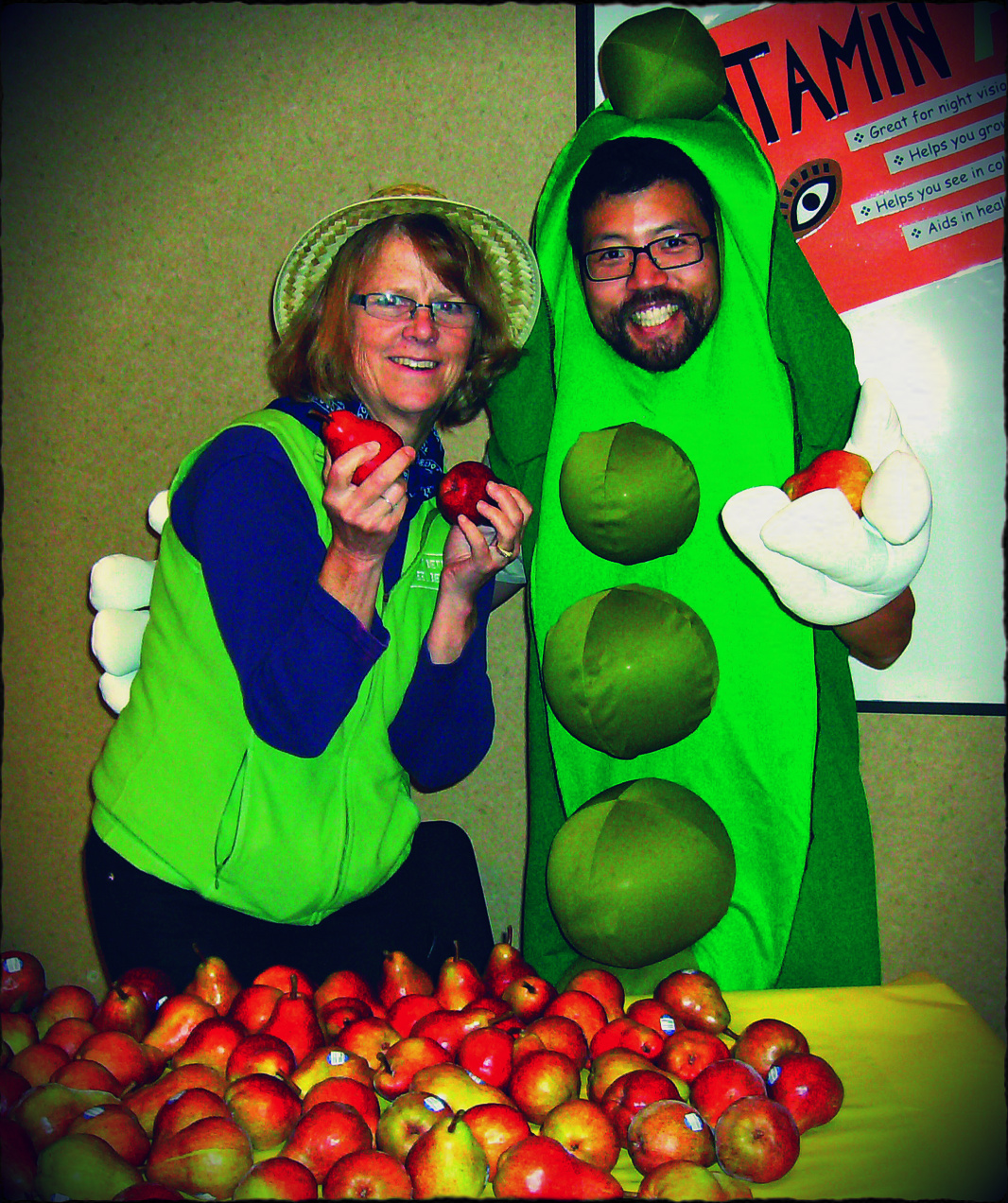 Apple Corps Market Night at a local elementary school.