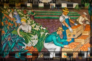 Image from Diego Rivera murals at San Francisco's Coit Tower.