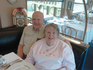 Joe & Helen celebrate their 59th anniversary 