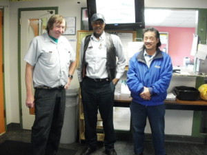 Three Solid Ground Transportation drivers