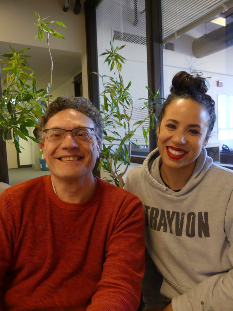 Tenant Counselors Arturo Velasquez and Vanessa Cobbs