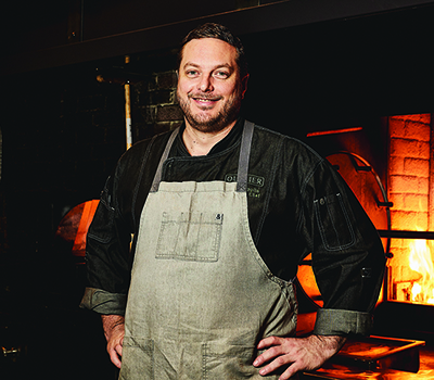 Chef Shawn Applin of Outlier returns for Solid Ground's Farm to Table Dinner on Saturday, September 15 at Marra Farm.