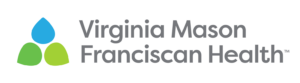 Virginia Mason Franciscan Health logo with a blue and green icon