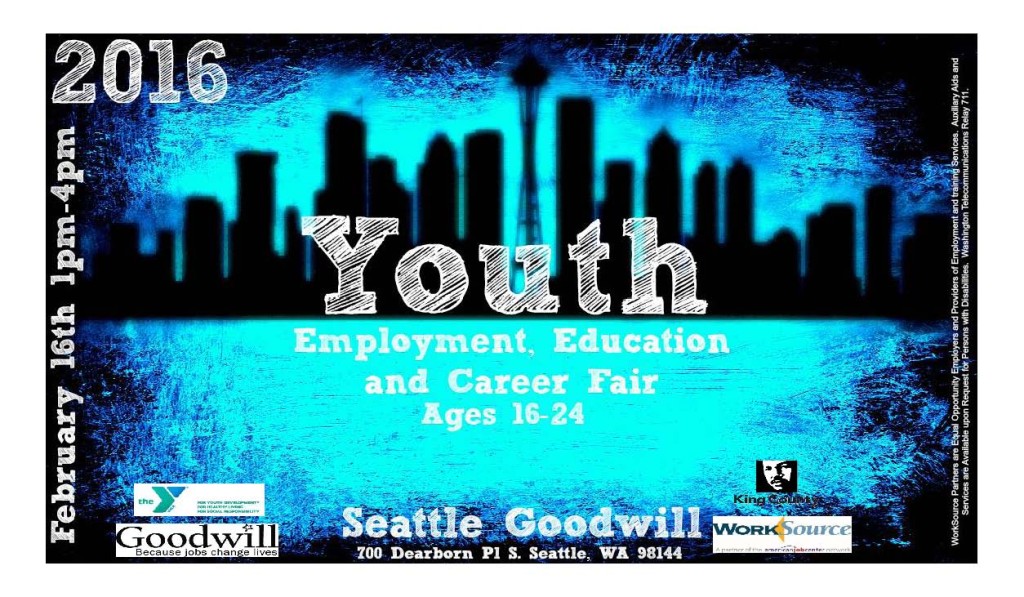 Goodwill Youth Employment Fair Flyer