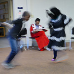 Katie chasing 2nd Tutor