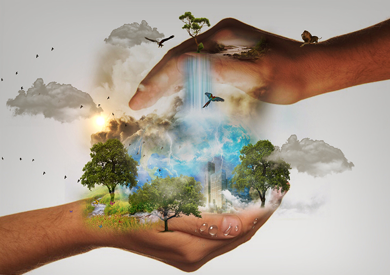 World in hands