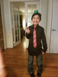A confident & happy Jonathan