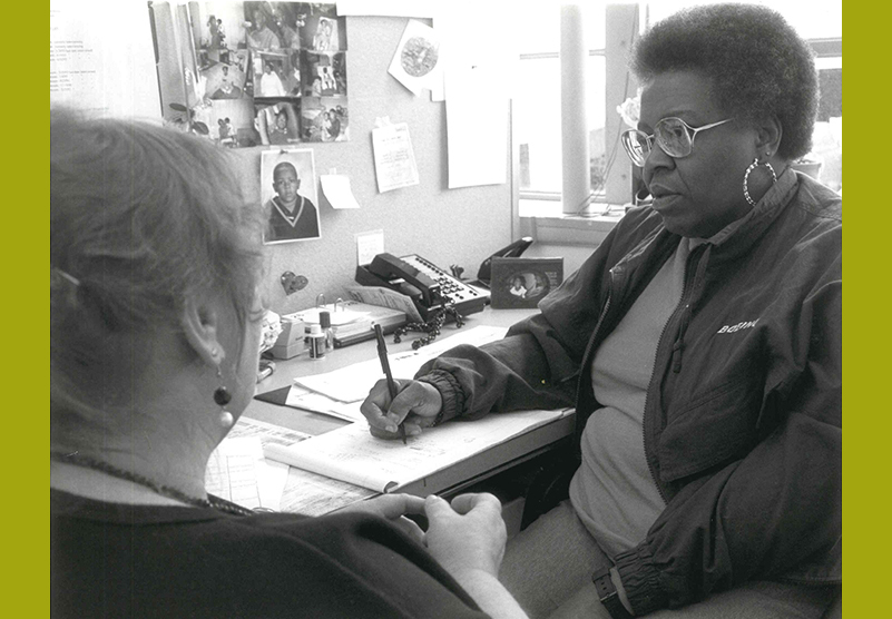 Former Housing Counselor Bess Ervin, circa 1979