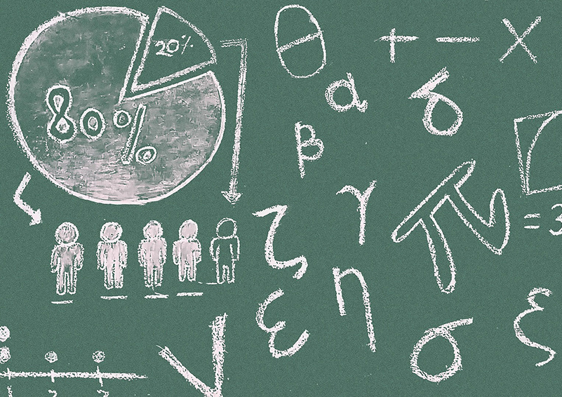 math on chalkboard