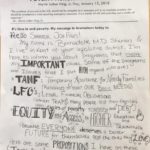 Letter from new voter Bernadette Sheran to her district legislator. (pg. 1)