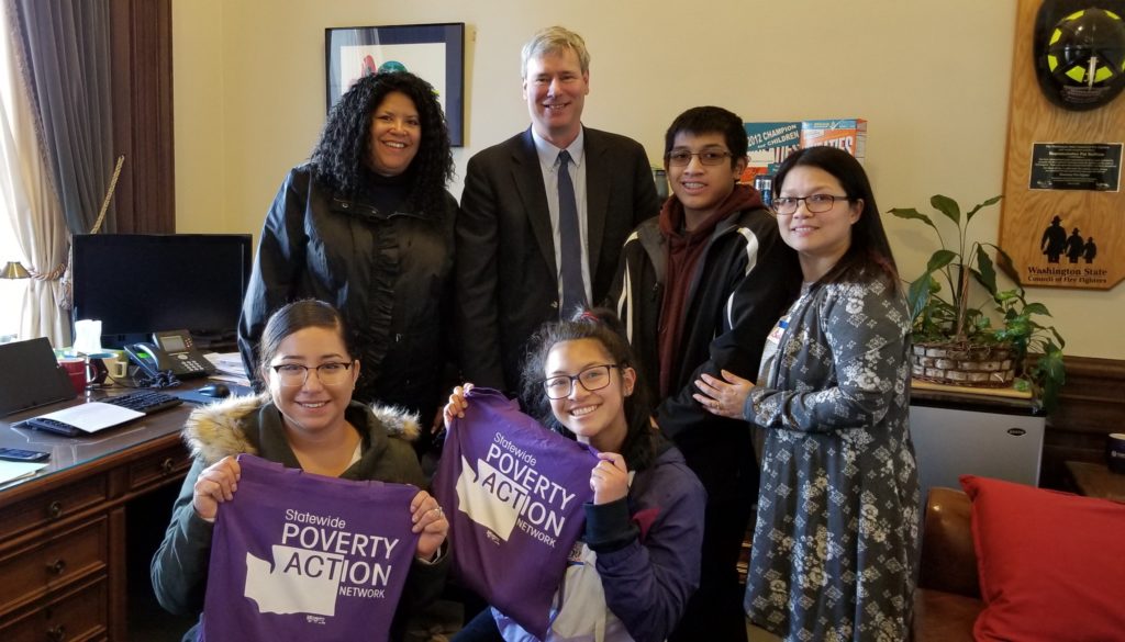 Meeting with their 47th district legislators