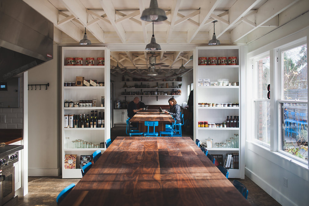 Interior Photos of the new addition at The Pantry Seattle (photo by John Speranza)