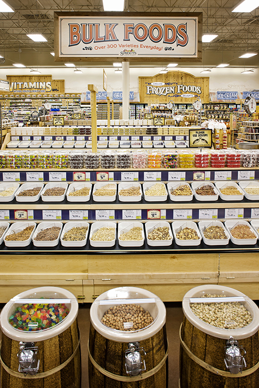 Sprouts Farmers Market bulk bins