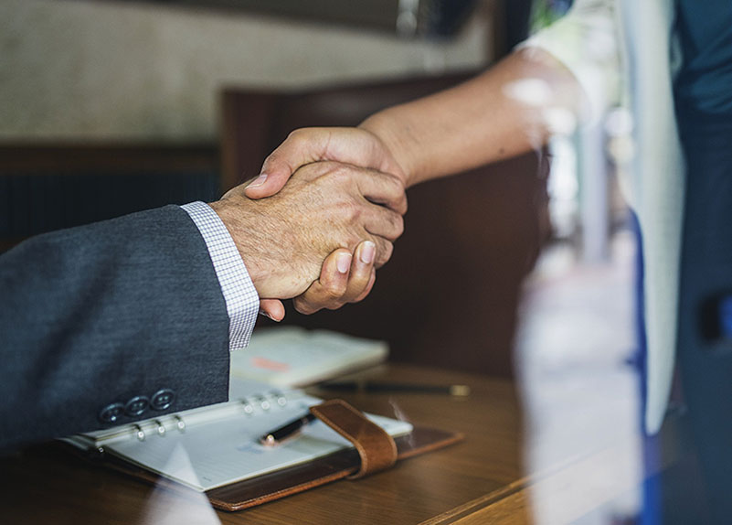 Image of handshake