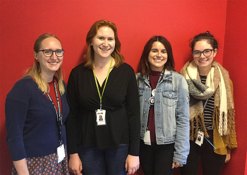 Four Americorps members (