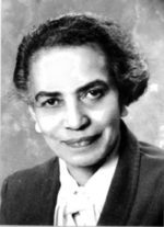 black and white image of Roberta Byrd Barr
