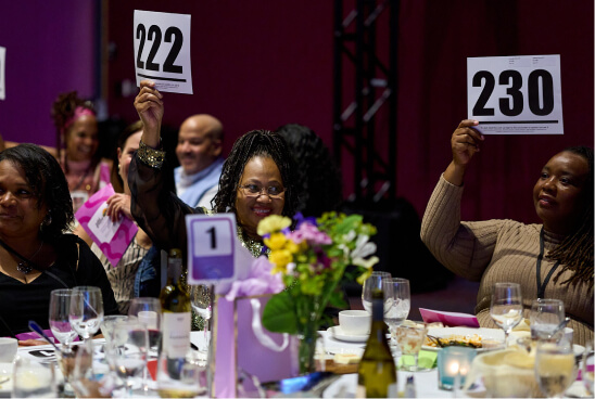 Bidding at the Solid Ground Annual Gala